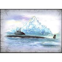 Беларусь 2018  открытки подводные лодки /5 штук/