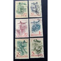 Венгрия 1958 Самолеты. Архитектура. авиапочта.\310фк\
