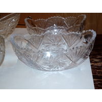 Салатник  хрусталь