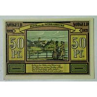 РАСПРОДАЖА!!! - ГЕРМАНИЯ КОМУННА АЛЬТЕН и ФРАУЭНБРЕЙТЮНГЕН (ТЮРИНГИЯ) 50 пфеннигов 1921 год (второй сюжет) - UNC!