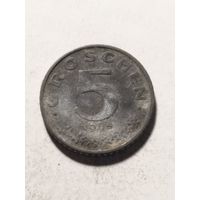 Австрия 5 грош 1965