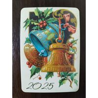 Календарик карманный 2025г Новый год