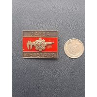Значок тяжелый DARBA VETERANS. Латвия