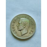 5 шиллингов 1952, серебро