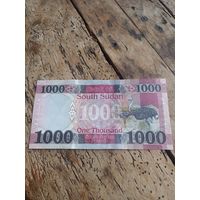 Южный Судан 1000 фунтов 2024 год