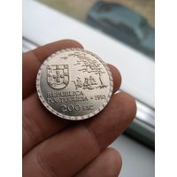 Португалия 200 эскудо, 1993 450 лет искусству намбан UNC