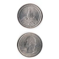 25 центов США 2012 Национальный парк Гавайских вулканов (Гавайи)  P