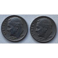 США 10 центов (1 дайм) 1965 г. Цена за 1 шт.