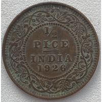 Индия Британская 1/2 пайса 1926 г.