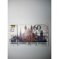 Германия 1990г. 2000-летие Шпейера 60