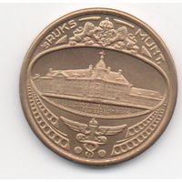 ТОКЕН КОРОЛЕВСКОГО НИДЕРЛАНДСКОГО МОНЕТНОГО ДВОРА ИЗ ОФИЦИАЛЬНОГО СЕТА 1990 г. монет Нидерландских Антильских Островов.