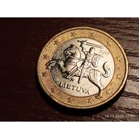 Литва 1 евро 2015