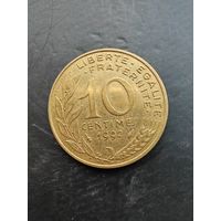 Франция 10 сантимов 1992