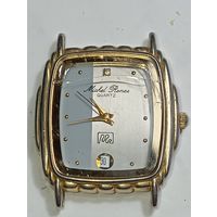 Часы Кварцевые  Michel Renee GOLD 23k ,  с позолотой 23 карата . С рубля !