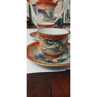 Японский сервиз Дракон(Гейша)