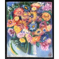 Клименко А.И. 1979 г.р. "Букет",2001г.Х/М.60/48 см.