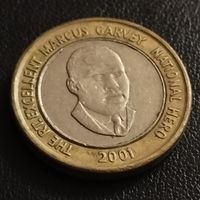 Ямайка 20 долларов 2001г.