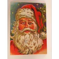 Счастливого Рождества! Финская открытка. Чистая.