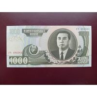 Северная Корея 1000 вон 2006 UNC