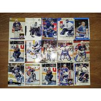 Хоккейные карточки.НХЛ. ВРАТАРИ.Edmonton Oilers.38 карт