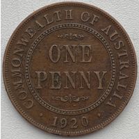 Австралия 1 пенни 1920 г.