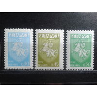 1992 Стандарт, герб** Полная серия