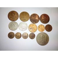 Подборка из 14 монет СССР