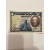 Испания 25 песет 1928 г.-0901