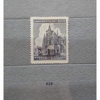 Марки. Богемия и Моравия. Рейх. 1944 год