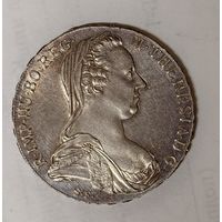 С рубля без мц! 1 талер 1780 Австрия - Мария Терезия - крупное серебро