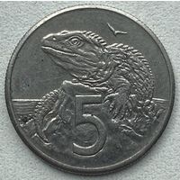 Новая Зеландия 5 центов 1987 г.