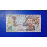 Колумбия 5000 песо 2003