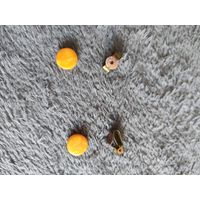 Серьги из янтаря