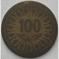 Тунис 100 миллимов 1960 г.