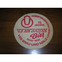 Union Bier ГДР 1981 год