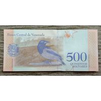 Werty71  Венесуэла 500 боливаров 2018 UNC банкнота Ворона