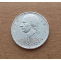 Германия (Веймар), 3 марки 1919 г., 200 лет со дня рождения Г.Э.Лессинга
