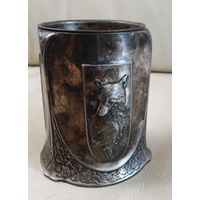Стаканчик с подносом. Модерн.