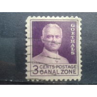 Зона Панамского канала, 1934. 20-я годовщина открытия Панамского канала. Д.В. Геталс, военный инженер. L-11