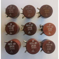 Резисторы ПП3, СП5