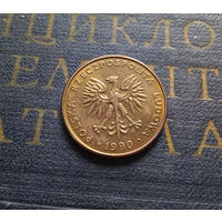 10 злотых 1990 Польша #02 XF