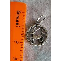 Кулон Знак Зодиака Козерог. Серебро.