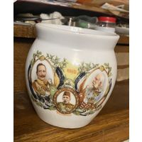 Кружка фарфоровая времен ПМВ (ТРОЙСТВЕННЫЙ СОЮЗ) номерная