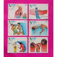 Куба. Спорт. ( 6 марок ). 1983 года. 2-4.