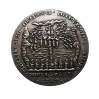 Копия Медаль За победу при Гангуте Пётр I