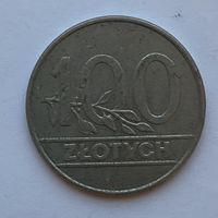 100 злотых 1990 Польша