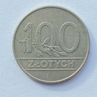100 злотых 1990 Польша