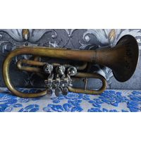 Музыкальный духовой инструмент корнет