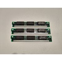 Память SIMM 30 pin FPM RAM w/Parity 3 X 1 MB