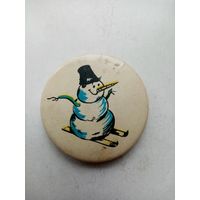 ЗНАЧОК СНЕГАВИК СССР